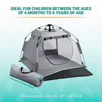 Tente de camping légère et portable en forme de cosse de pois - Minuit : sac de transport, se plie pour faciliter le transport et le rangement, structure métallique