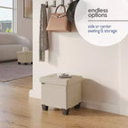 Banc de rangement pour chambre à coucher, bout de lit, banc de rangement en velours, grand banc de rangement, banc d'entrée avec rangement