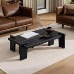Table basse en bois de frêne massif Table basse en bois