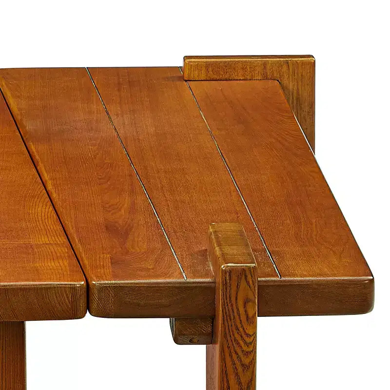 Table basse en bois de frêne massif Table basse en bois