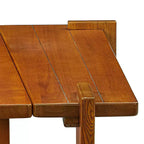 Table basse en bois de frêne massif Table basse en bois