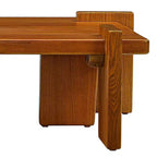 Table basse en bois de frêne massif Table basse en bois