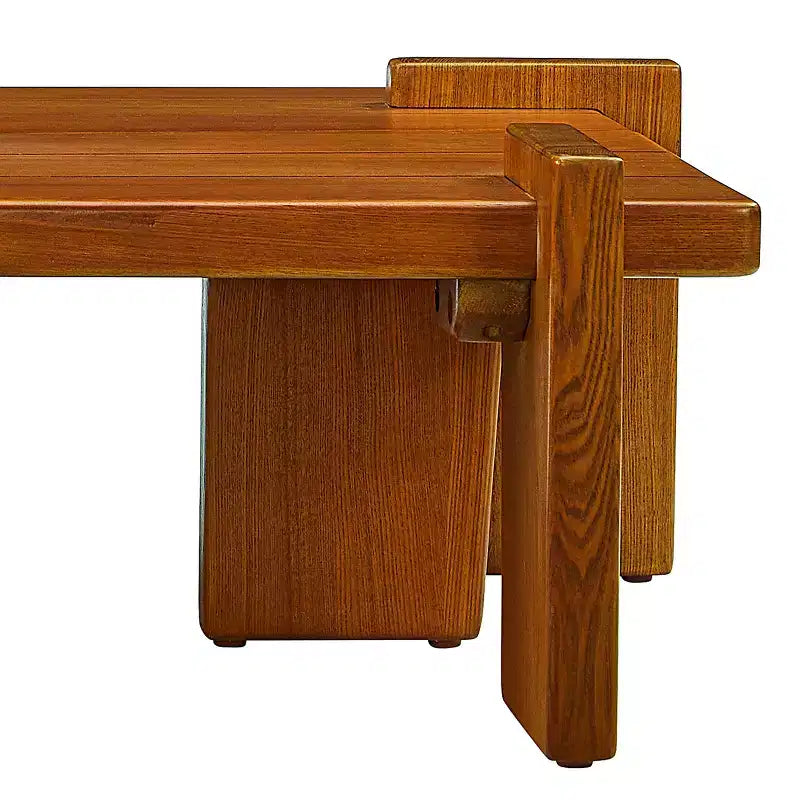 Table basse en bois de frêne massif Table basse en bois