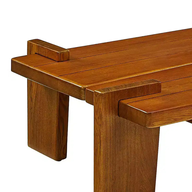 Table basse en bois de frêne massif Table basse en bois