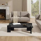 Table basse en bois de frêne massif Table basse en bois