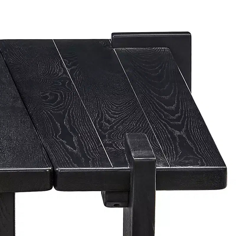 Table basse en bois de frêne massif Table basse en bois