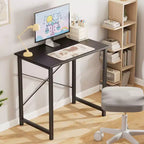 32 petits bureaux informatiques – Table d'écriture de bureau à domicile renforcée en forme de X, style simple et moderne