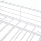 Lit de repos cabane avec lit gigogne et étagère de rangement, cadre de lit robuste pour enfants, adolescents et adultes