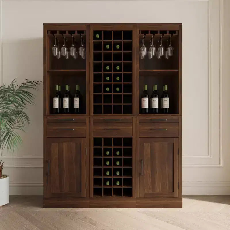 Armoire de rangement modulable, buffet, enfilade pour salon, chambre, bureau