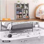 Étagère à Livres à 3 Niveaux et Armoire de Rangement de Jouets pour Enfants, Organisateur Multi-Cases pour Chambre, Salle de Jeux, Salles de Classe