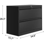Armoire de rangement métallique haute de 180 cm avec portes et serrure, 4 étagères réglables, pieds réglables, pour garde-manger, garage, bureau, noir