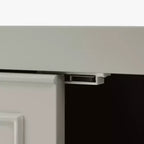 Meuble de rangement de salle de bain mural en bois pour la maison, petits espaces, gris, 26*22*8in