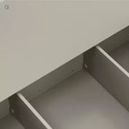 Meuble de rangement de salle de bain mural en bois pour la maison, petits espaces, gris, 26*22*8in