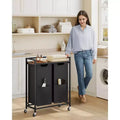 Laundry Sorting Cart with 2 Removable Bags, Pull-Out Design, Top Storage Shelf and Locking Wheels