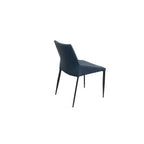 Chaise de salle à manger marron en similicuir de 71 cm pour un style de vie moderne et élégant