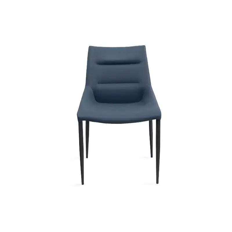 Chaise de salle à manger marron en similicuir de 71 cm pour un style de vie moderne et élégant