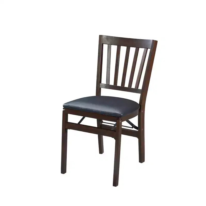 Chaise Pliante School House Marron Espresso