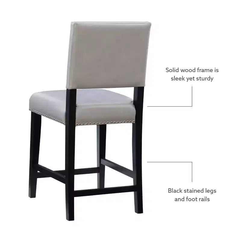 Tabouret de bar 24 po Brook à hauteur de comptoir