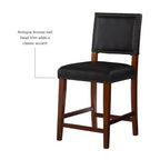 Tabouret de bar 24 po Brook à hauteur de comptoir