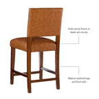 Tabouret de bar 24 po Brook à hauteur de comptoir