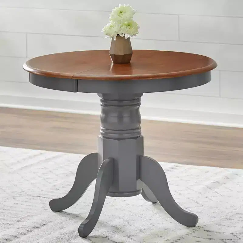 Table à manger extensible en bois massif Lancaster Farmhouse