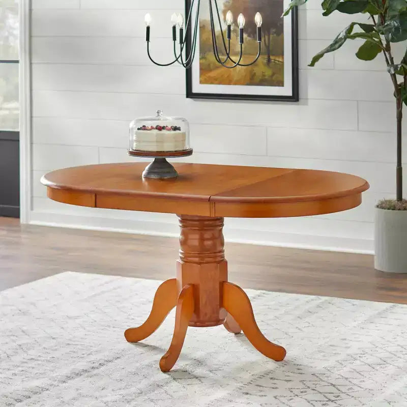 Table à manger extensible en bois massif Lancaster Farmhouse