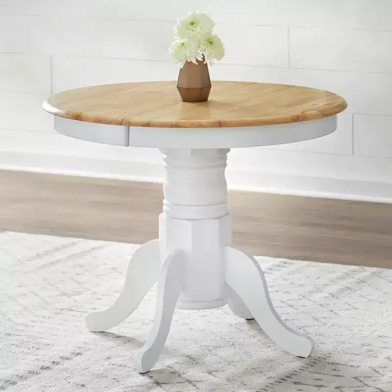 Table à manger extensible en bois massif Lancaster Farmhouse