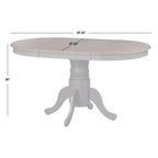 Table à manger extensible en bois massif Lancaster Farmhouse