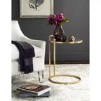 Table d'appoint Calvin – Or/Miroir