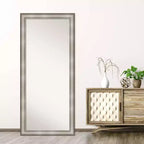 Miroir sur pied 29 x 65 po pleine longueur encadré