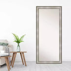 Miroir sur pied 29 x 65 po pleine longueur encadré