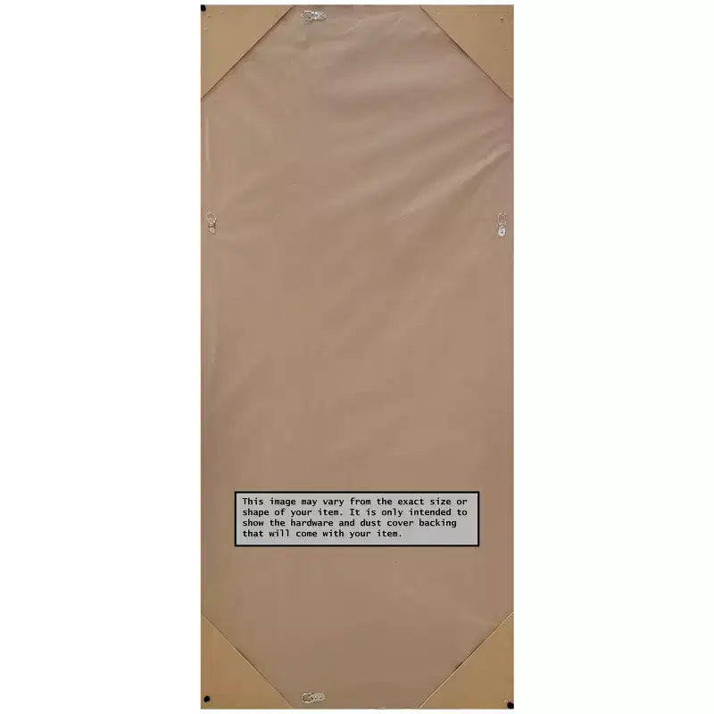 Miroir sur pied 29 x 65 po pleine longueur encadré