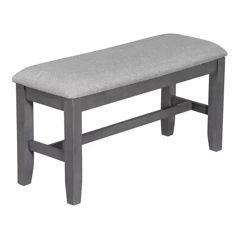 Table de salle à manger pliable 6 places avec 4 chaises et un banc